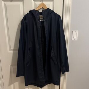 Herschel Supply Company Classic Navy long raincoat